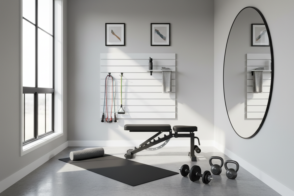 Turn a Small Room Into a Functional Home Gym