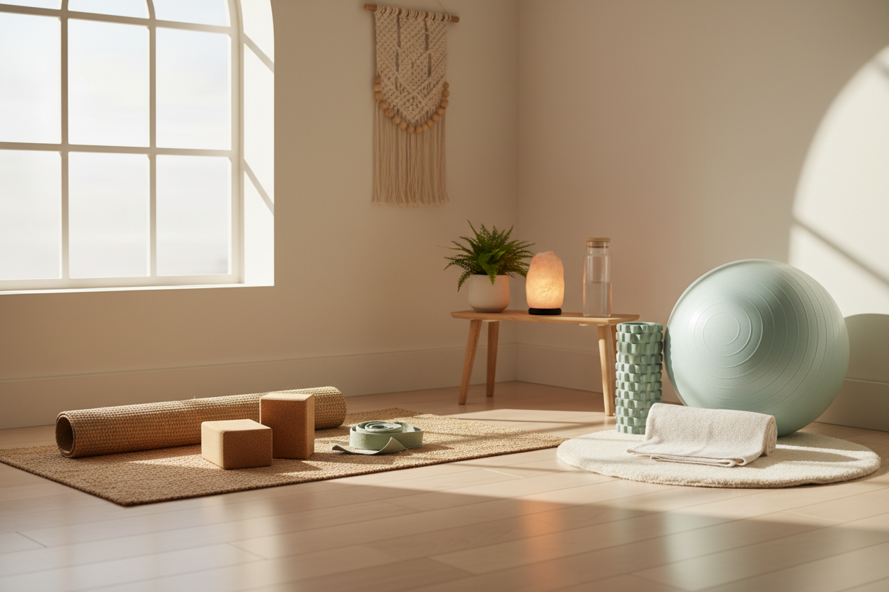 Creating a Calm Yoga Routine at Home