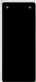 Garvee Hanging Exercise Mat, 71x24 / 56x24 Inch PVC Fitness & Yoga Mat for Group Classes, 5mm Thick with Reinforced Holes, Commercial Grade Gym Mat, Black/Blue/Multicolor - color: 56*24black