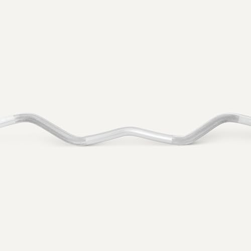 Amazon Basics Olympic 2-Inch Curl Barbell Bar, 47", Chrome