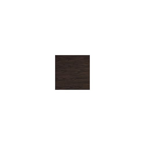 Signature Design by Ashley Wood Counter Height Extendable Dining Table | Durable hardwood & oak veneers, Space-saving 18-inch self-storing butterfly leaf, Seats up to 8 guests, Haddigan Series - color: Dark Brown, style: Counter Height Table