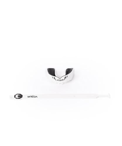 Venum Kids Challenger Mouthguard - Strap/Strapless - color: White/Black, size: Kid's