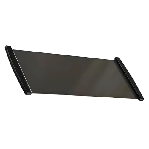 Fitness Mat Skating Slide Board Household Sliding Fitness Training Board for Ice Hockey Roller Skating Leg Exercise Thicken Sliding Workout Mat - size: 140x50cm Black