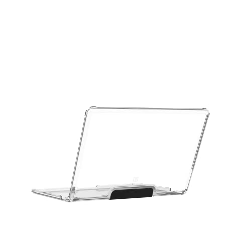 [U] by UAG Designed for MacBook Air 13" Case M5 2026 M4 2025 M3 2024 M2 2022 - Translucent Durable Lightweight Impact Resistant Laptop Protective Cover, Lucent Ice/Black - color: Ice/Black