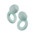 Loop Quiet 2 Ear Plugs - Ultra-Comfy Reusable Hearing Protection for Sleep | 24dB SNR noise reduction. Flexible, customizable fit. Reusable & washable. For deep focus, travel, noise sensitivity - color: Mint