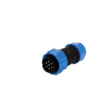 SP17 Waterproof Aviation Connector Industrial Mat Rear Nut Seat(SP17plug7-core) - size: SP17plug7-core