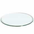 24" Round Glass Table Top - 1/2" Thick Beveled Edge Tempered Glass, Replacement Glass Table Top for Kitchen/Patio Table - size: 24 INCH, style: 1/2"thick - Beveled
