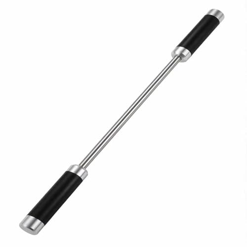 AnTieix 22.5" Stainless Steel Muscle Roller Stick for Legs with Silicone Grip and Ball Bearing for Athletes - Massage Roller Stick (22.5 inch Stick) - size: Large