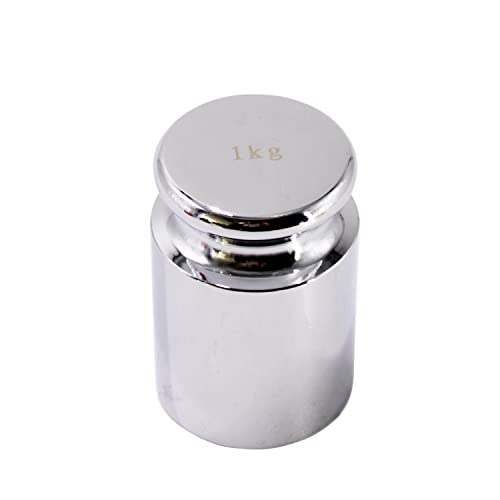 HFS(R) Calibration Weight 1000 Gram M2 Class Chrome Scale Balance Calibration Weight for Digital Scale, Pocket Scale 1KG - size: 1000G