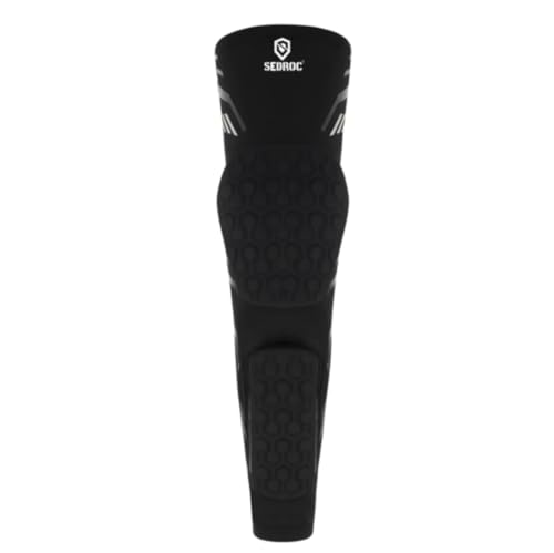 Sedroc Elbow Pads, Padded Arm Guards Forearm Protection Sleeves - color: Black Pair, size: Medium