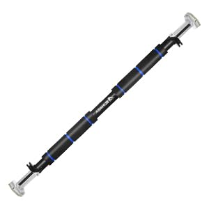 Abahub Doorway Pull-Up Bar with Safety Lock, Home Use Heavy-Duty Door Frame Pull-Up Bar for Upper Body Workout, Adjustable Strength Training Horizontal Bar Supporting Up to 220 LBS
