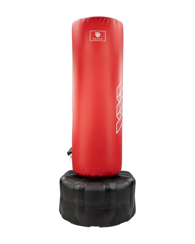 Century Wavemaster XXL | Freestanding Punching Bag with Base | Heavy Bag Boxing Martial Arts Kickboxing Bag | Optimal Strength and Cardio Training Bag - color: Red