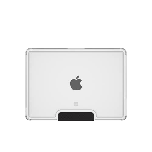 [U] by UAG Designed for MacBook Air 13" Case M5 2026 M4 2025 M3 2024 M2 2022 - Translucent Durable Lightweight Impact Resistant Laptop Protective Cover, Lucent Ice/Black - color: Ice/Black