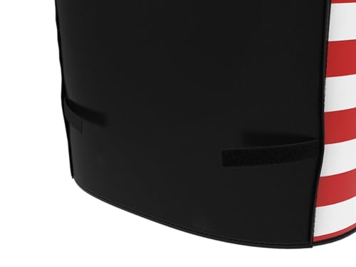 66" Heavy Duty Waterproof Gas Grill Cover fits Weber Char-Broil Coleman Gas Grill-Black,American Flag. - color: American Flag, size: 66"