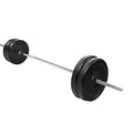 Signature Fitness Vinyl Standard 1-Inch Plate Weight Plate for Strength Training and Weightlifting, Multiple Sizes