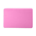 Custom Yoga Blocks with Image Text Logo Eva Foam Lightweight Yoga Bricks for Yoga Pilates Stretching Meditation Dance Yoga Accessories - color: Solid Pink