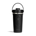 Hydro Flask Shaker Bottle – Insulated Stainless Steel Gym Bottle for Pre Workout & Protein 24 Oz Tonal Black - color: TONAL BLACK
