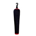 Handle Cover - Baseball Bat Cover Sleeve Protects Vehicle & Bat Grip - Batting Gloves & Helmet Companion with Zippered Hook - Softball Accessory - color: Black