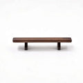 Upper Wooden Upper Body Stands Parallettes for Gymnasts, Home Gym - color: Retro Walnut