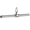 Lat Pulldown Attachments, Straight Bar Cable Attachments, Lat Pull Down Bar, Curl Pulldown Bar, Sturdy & Lightweight Aluminum, Non-Slip Grip, Full Rotation, Max Load 1000LBS - color: 18.8-inch straight rod