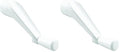 PRIME-LINE H 4106 Spline Socket Crank Handle, White, Smooth 360-Degree Operation (Single Pack) (Pack of 2) - color: White, size: 1 Count (Pack of 2)