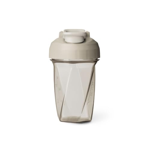 YETI Yonder Helimix Vortex Blender Shaker Bottle Holds up to 20oz | No Blending Ball or Whisk | USA Made | Portable Pre Workout Whey Protein Drink Shaker Cup | Dishwasher Safe, Cape Taupe - color: Cape Taupe, size: 20 Ounces