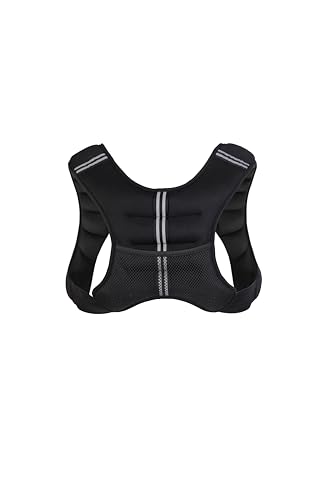 RUNMax Weighted Vest, 6lb/8lb/10lb/12lb/16lb/20lb/40lb/50lb/60lb/50lb/60lb/80lb/100lb/120lb/150lb Weight Vest for Workout, Strength Training, Running, Fitness, Muscle Building, Weight Loss, Weightlifting