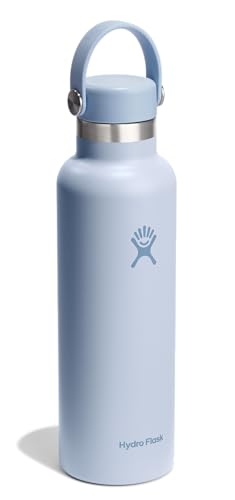 Hydro Flask Water Bottle - Insulated Stainless Steel - Non Spill, Leakproof in 21 Oz Surf Blue - color: SURF, style: 21 Oz