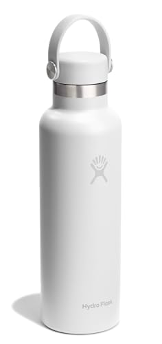 Hydro Flask Water Bottle - Insulated Stainless Steel - Non Spill, Leakproof in 21 Oz Tonal White - color: TONAL WHITE, style: 21 Oz