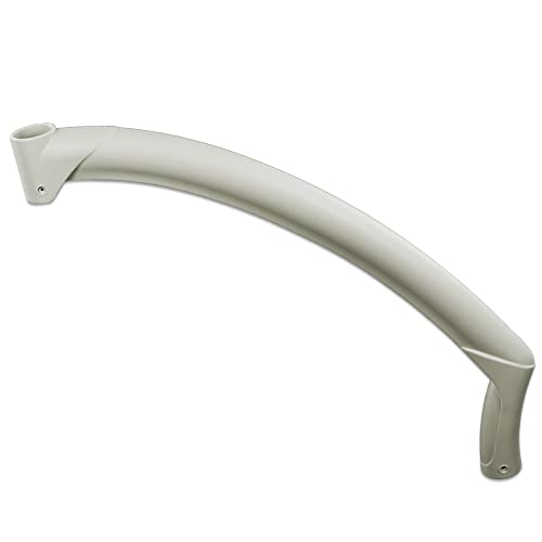 G-PLUS Pearl Handrail Pool Ladder Step | Compatible with Above Ground BiltMor Swimming - size: Beige(long)