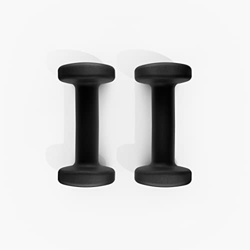 Peloton Light Weights | Set of Two Sweat-Proof Weights with Non-Slip Grip, Designed to Fit in The Back of Peloton Bike and Bike+ - size: 1 lb
