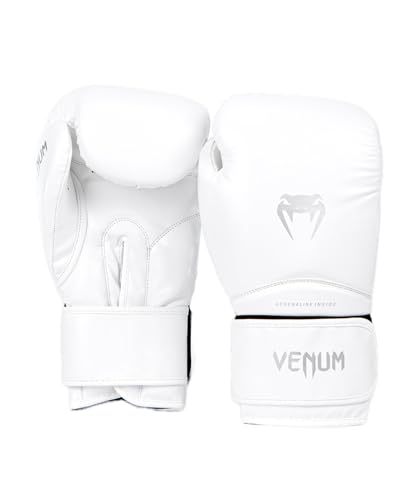 Venum Contender Boxing Gloves - color: White/Silver, size: 10-Ounce, style: Contender 1.5