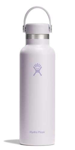 Hydro Flask Water Bottle - Insulated Stainless Steel - Non Spill, Leakproof in 21 Oz Cloud Pink - color: CLOUD PINK, style: 21 Oz