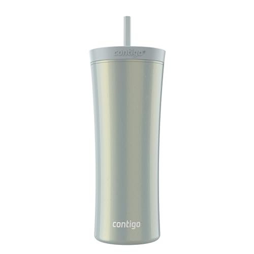 Contigo AUTOCLOSE Shake & Go 20oz Tumbler Macaroon Pearl - color: Macaroon