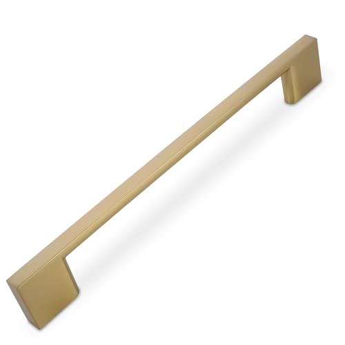10 Pack 6-1/4 Inch(160mm) Cabinet Pulls Champagne Bronze Kitchen Cabinet Handles Zinc Alloy Drawer Pulls Solid Cabinet Hardware - color: Champagne Bronze, size: 6-1/4'' Hole Center(160mm)