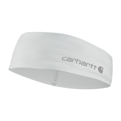 Carhartt Unisex-Adult Force UPF Lightweight Headband, Light Grey, One Size - color: Light Grey