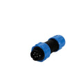 SP17 Waterproof Aviation Connector Industrial Mat Rear Nut Seat(SP17plug5-core) - size: SP17plug5-core