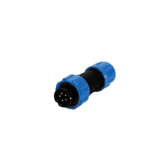 SP17 Waterproof Aviation Connector Industrial Mat Rear Nut Seat(SP17plug5-core) - size: SP17plug5-core