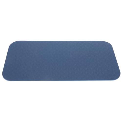 FOMIYES Extra Thick Tpe Yoga Mat Non-slip Widened Exercise Pad with Knee Protection 34x17x0.6cm Fitness Mat for Home Workout Women and Men