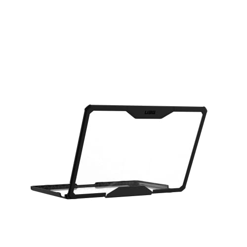 URBAN ARMOR GEAR UAG Designed for MacBook Air 13" Case M5 2026 M4 2025 M3 2024 M2 2022 - Translucent Rugged Lightweight Slim Tactile Grip Laptop Protective Cover, Plyo Ice/Black - color: Plyo - Ice/Black