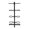 Gronk Fitness Wall Ball Rack | Heavy Duty Steel Vertical Ball Storage Rack | Holds 8 Wall Balls, Slam Balls & Soft Medicine Balls | Compact Gym Ball Holder Stand