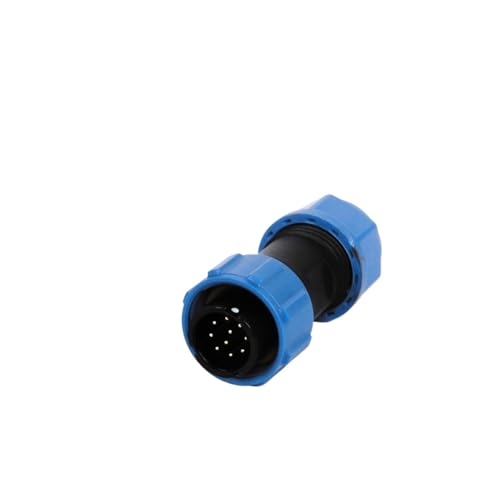 SP17 Waterproof Aviation Connector Industrial Mat Rear Nut Seat(SP17plug10-core) - size: SP17plug10-core