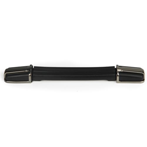 Luggage Replacement Handle, Suitcase Spare Grip, Travel Bag Repair Part | Ergonomic grip design, sturdy construction, comfortable hand feel, suitable for luggage repair and travel bag replacement - style: RB-009 Nickel Black