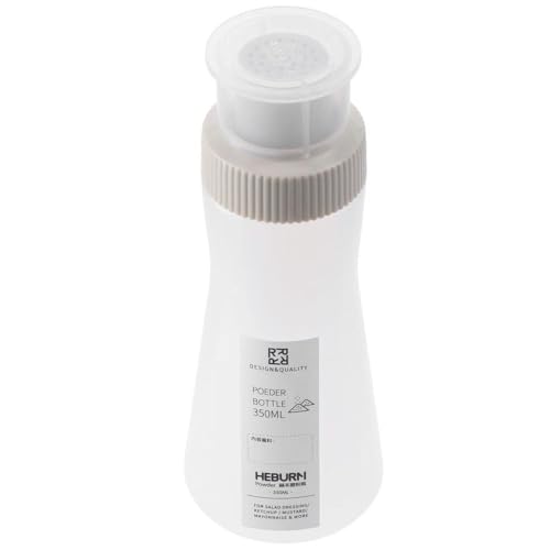 Plastic Powder Shaker with Lid, Uniform Discharge Hole Shaker, for Sifter Sugar powder sieve Seasoning tank
