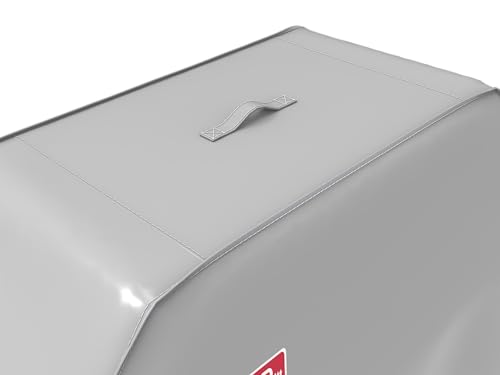 66" Heavy Duty Waterproof Gas Grill Cover fits Weber Char-Broil Coleman Gas Grill-Grey - color: Gray, size: 66"