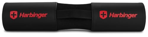 Harbinger Hip Thrust Bar Pad for Doing Hip Thrusters at Home and in The Gym for Olympic and Standard Bars - color: Black
