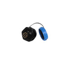 SP17 Waterproof Aviation Connector Industrial Connector Mat Rear Nut Seat | SP17rearnutSeat9core - size: SP17rearnutSeat9core