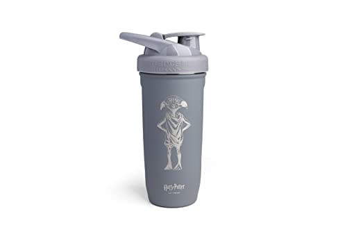 Smart Shake Reforce Stainless Steel Harry Potter Dobby Shaker Bottle (900 ML /30oz) | Light Weight Resistance Sports Shaker Bottle with a Soft Lid | Leakproof, BPA Free & DEHP Free - color: Dobby