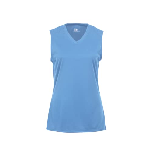 B-Core Ladies' Sleeveless Tee Columbia Blue Large
