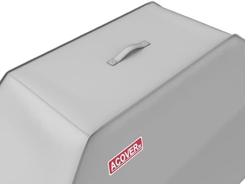 58" Heavy Duty Waterproof Gas Grill Cover fits Weber Char-Broil Coleman Gas Grill-Grey - color: Gray, size: 58"